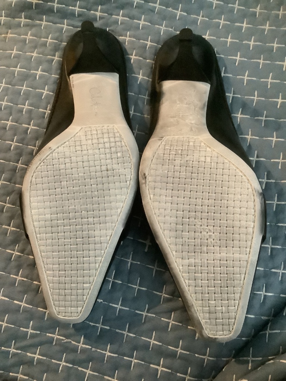 Cole Hahn Sydney Mule Black Leather Size 9.5 - Picture 5 of 8